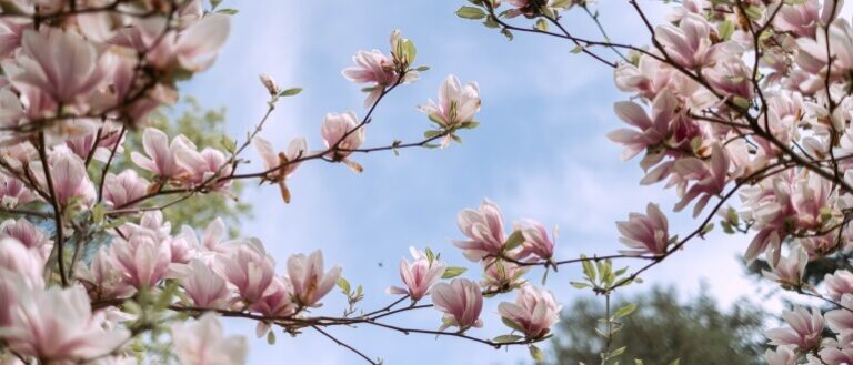 Oplev skønheden i magnolia-træer: Fra blomstrende haver til legendariske landskaber